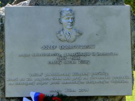 Pamätná tabuľa Jozefa Dobrovodského