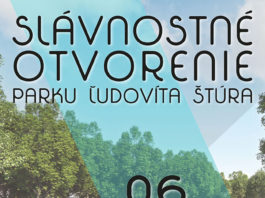 Otvorenie Parku Ľ. Štúra