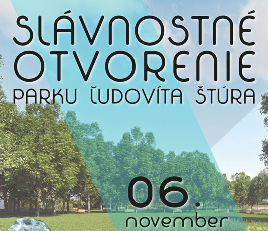 Otvorenie Parku Ľ. Štúra