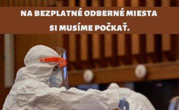 ŽILINA: Žilinčania, na bezplatné odberné miesta si budete musieť počkať!