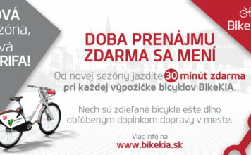 ŽILINA: Od 1. apríla môžete opäť nasadnúť na bicykel